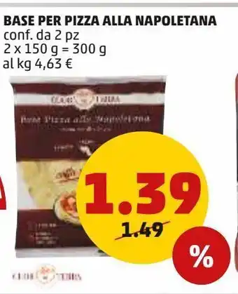 PENNY Base per pizza alla napoletana offerta