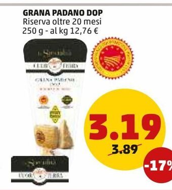 PENNY Grana padano dop offerta