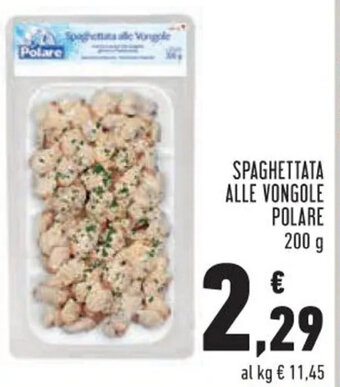 Conad Spaghettata Alle Vongole Polare 200 g offerta