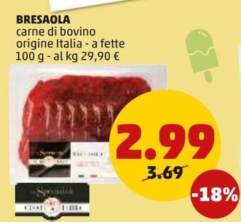 PENNY Bresaola offerta
