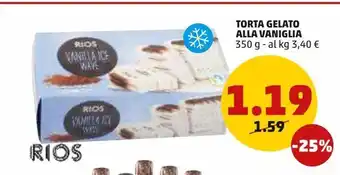 PENNY Torta gelato alla vaniglia offerta