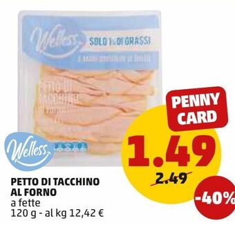 PENNY Petto di tacchino al forno offerta