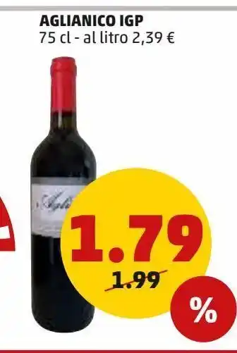 PENNY Aglianico igp offerta