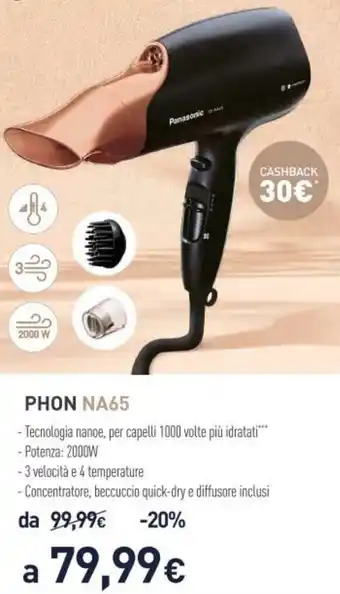 Unieuro Panasonic Phon NA65 offerta