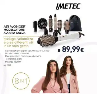 Unieuro Bellissima Air Wonder Modellatore ad Aria Calda offerta