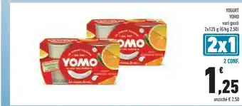 Conad Yomo Yogurt Magro E Ananas 250 G(ml) offerta