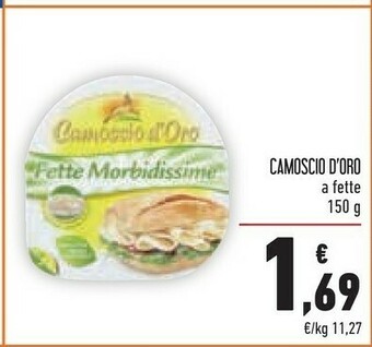 Conad Camoscio d'Oro Fette Morbidissime 150 G(ml) offerta