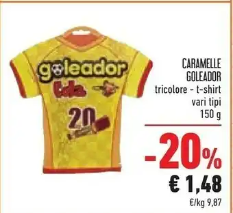 Goleador Caramelle 150 G
