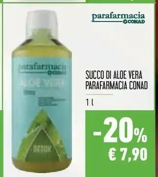 Conad Conad Succo Di Aloe Vera Parafarmacia offerta