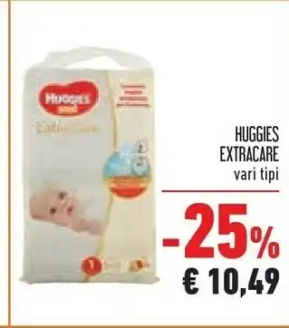 Conad Huggies Huggies Extracare offerta