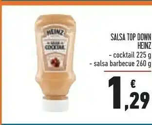 Conad Heinz Salsa Barbecue Top Down offerta