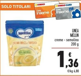 Conad Mellin Linea offerta