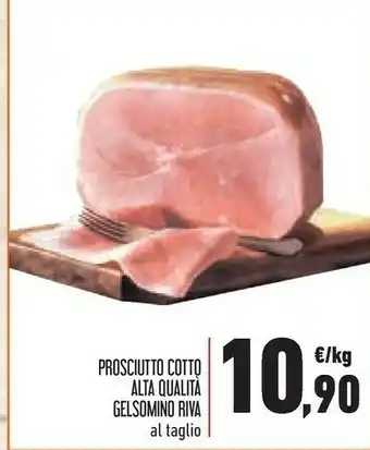 Conad Riva Prosciutto Cotto Alta Qualità Gelsomino offerta