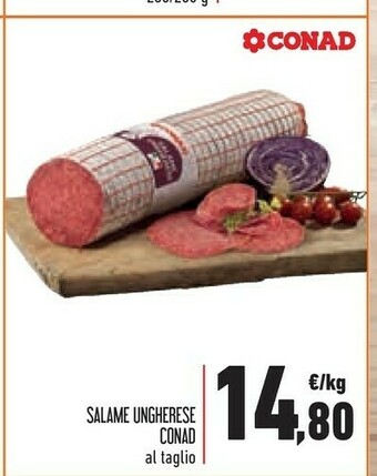 Conad Conad Salame Ungherese offerta
