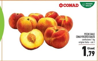 Conad Conad Pesche Gialle Percorso Qualita offerta