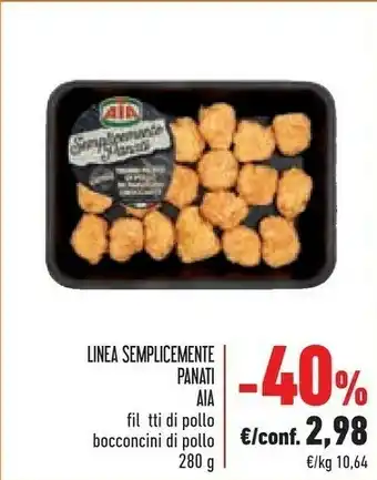 Conad Aia Linea Semplicemente Panati offerta