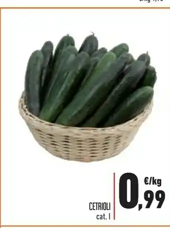 Conad Conad Cetrioli offerta
