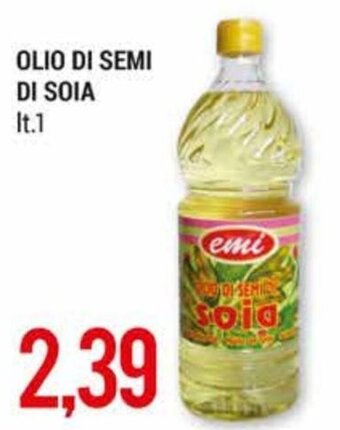 Olio di Semi di Soia lt. 1