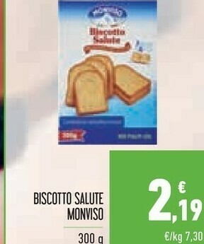 Conad Monviso Fette biscottate offerta
