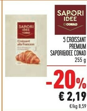Conad Sapori Croissant offerta