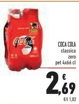 Conad Coca Cola Coca cola zero offerta