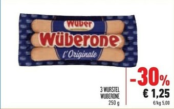 Conad Wurstel offerta