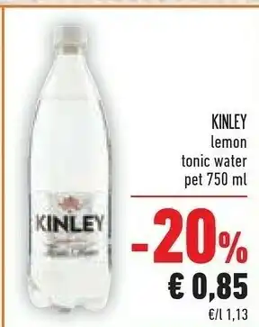 Kinley Lemon Tonic Water
