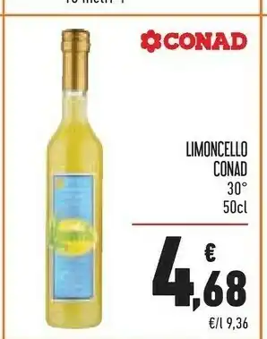 Conad City Conad Limoncello 50 Cl offerta