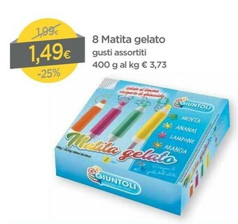 DPiù Matia Gelato offerta