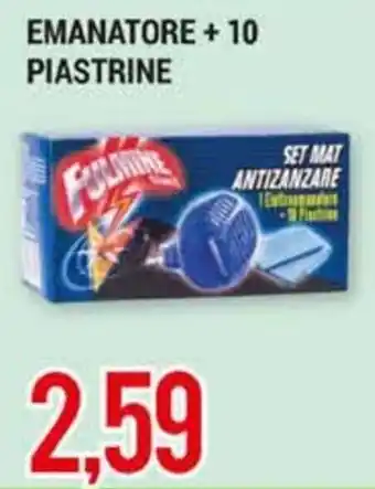 Emanatore + 10 Piastrine