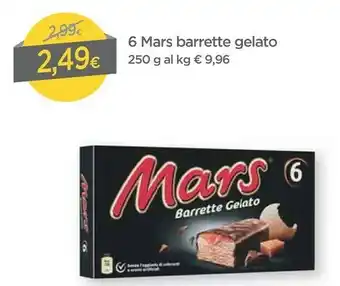 DPiù Mars Barrette Gelato offerta