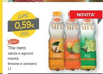 DPiù The Nero Salvia E Agrumi/Menta Limone E Zenzero offerta