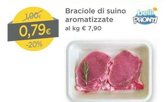 Belli Pronti Braciole Di Suino Aromatizzate