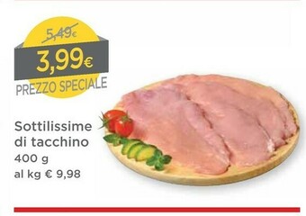 DPiù Sottilissime Di Tacchino offerta