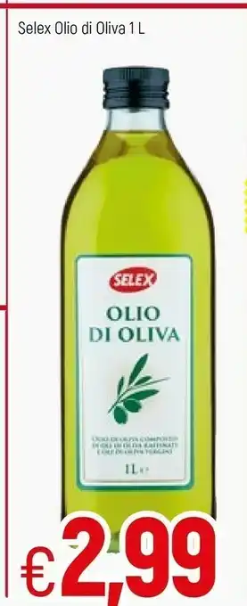 Famila Selex Olio Di Oliva Composto Di Oli Di Oliva Raffinati E Oli Di Oliva Vergini 1000 G(ml) offerta