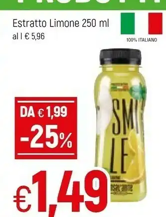 Famila Ferrero Estratto Limone offerta