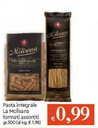 Galassia La Molisana Pasta Integrale offerta