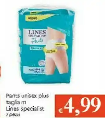 Galassia Lines Pant Unisex Plus Taglia M offerta