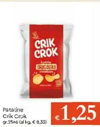 Galassia Crick Crok Patatine offerta