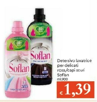 Galassia Soflan Detersivo Lavatrice Per Delicati offerta