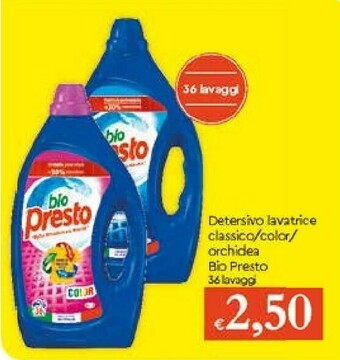 Galassia Bio Presto Detersivo Lavatrice Classico offerta