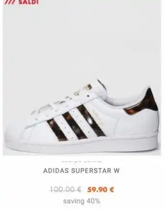 Aw Lab Adidas Superstar W offerta