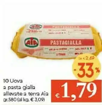 Galassia Aia 10 Uova Fresche Medie Allevate A Terra offerta