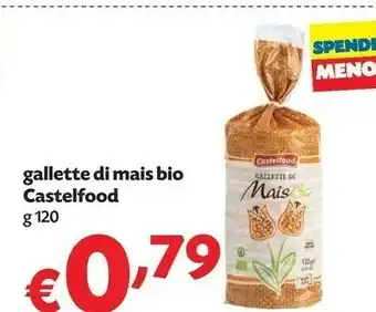 Pam Castel Food - Gallette Di Mais offerta