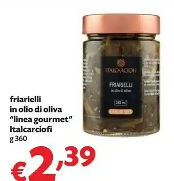 Pam Gourmet Purina Italcarciofi In Olio Di Oliva Linea Gourme offerta