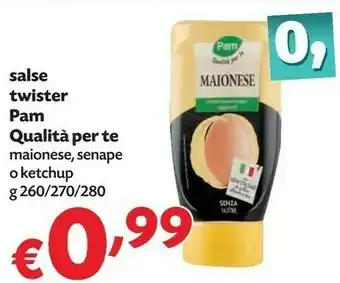 Pam Pam Salse Twister offerta