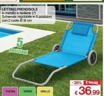 Satur Lettino offerta