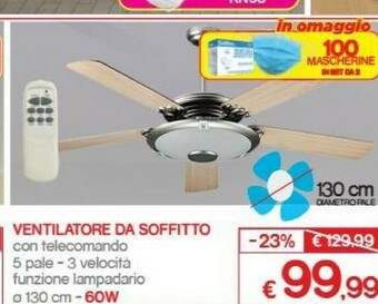 Satur Ventilatore offerta