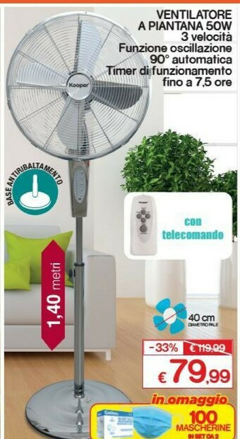 Satur Ventilatore offerta
