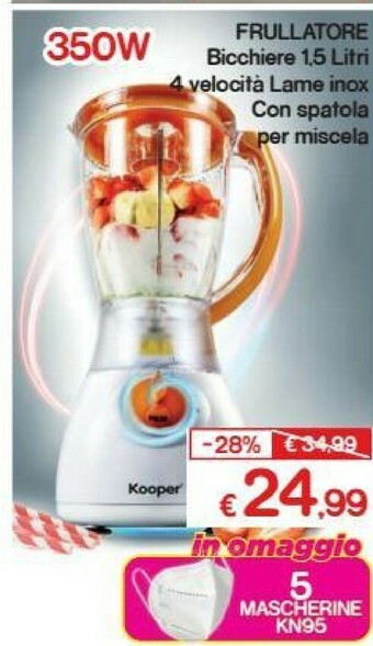 Satur Kooper Frullatore offerta
